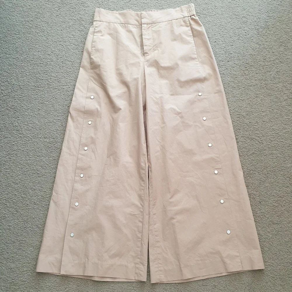 ZARA Culottes - Cotton Trousers in US Size Small or Aust 8-10 - Picture 2 of 8